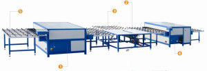 Horizontal Insulated Glass Making Machine