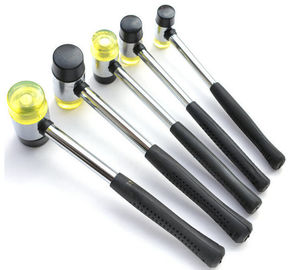 Portable High Elastic Durable Yellow Rubber Hammer
