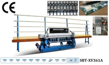 10 Motors Straight-Line Glass Beveling Machine,Straight Line Glass Beveling Machine,Glass Beveling Machine