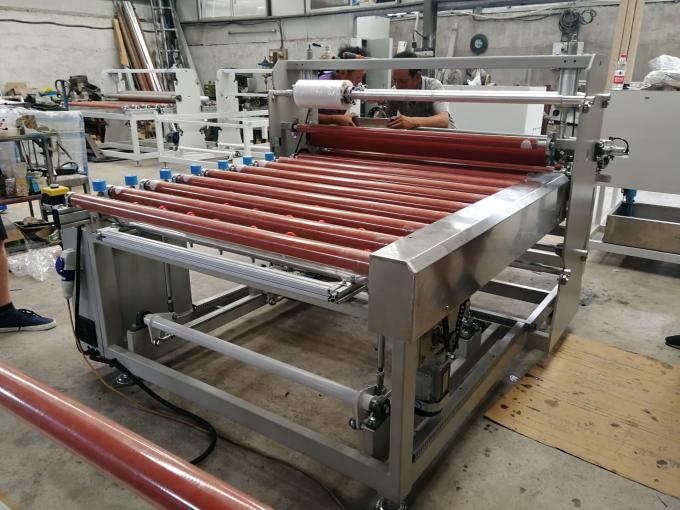 Automatic Protective Film Application Machine for Insulating Glass with Automatic Cutter
